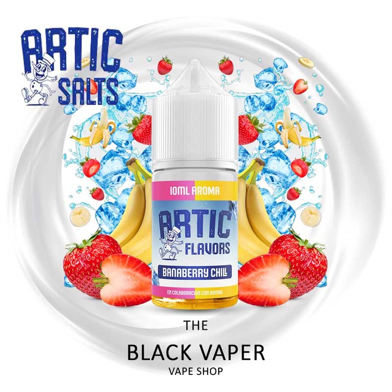 Compra Aroma Banaberry Chill 10ml/30 (MiniLongfill) de Artic con sabor a plátano, fresas y hielo.