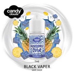 Compra Aroma Pineapple Cube 10ml/30 (MiLongfill) de Candy Clouds con sabor caramelo de piña masticable.