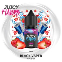 Compra Aroma Strawberry Bull Super Ice 10ml/30 (MiLongfill) de Juicy Flavors con sabor a fresa, bebida energética, hielo.
