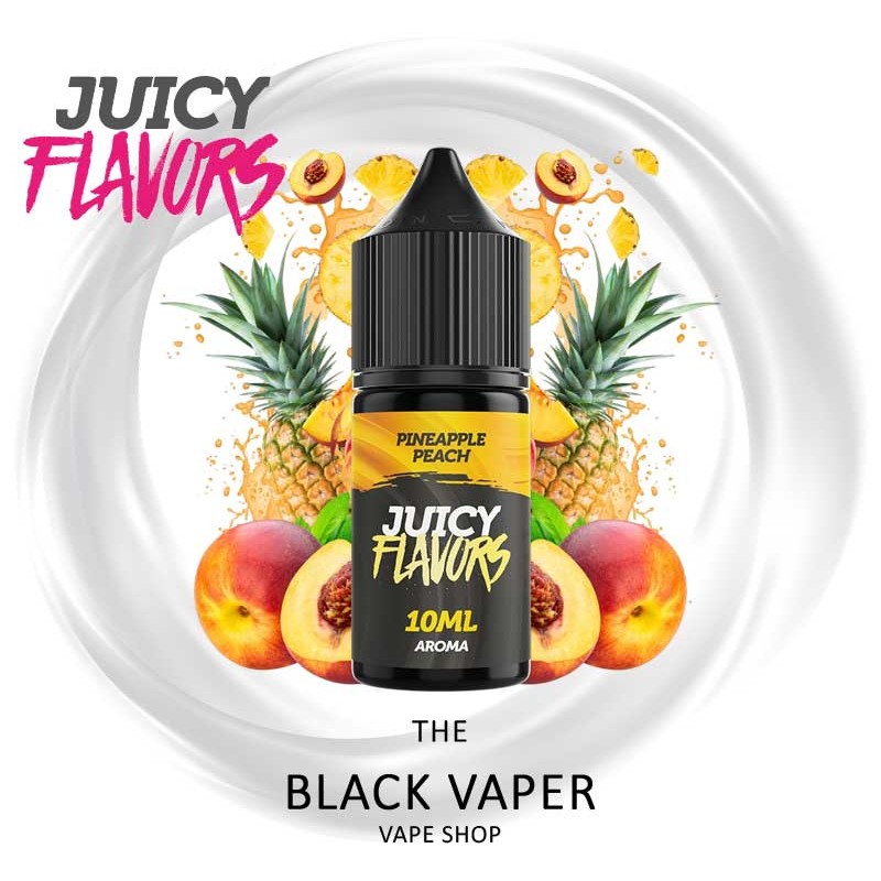 Compra Aroma Pineapple Peach 10ml/30 (MiniLongfill) de Juicy Flavors con sabor a piña, melocotón.