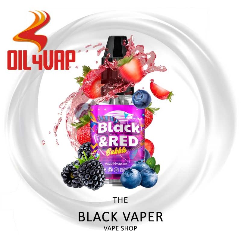 Aroma Black & Red Bubble 8ml Oil4vap sabor frutos rojos