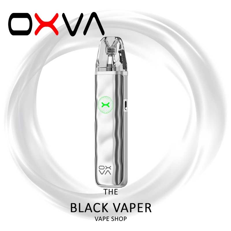 Xlim Go 2 de OXVA Pod Kit 1500mAh color plata con diseño elegante y moderno