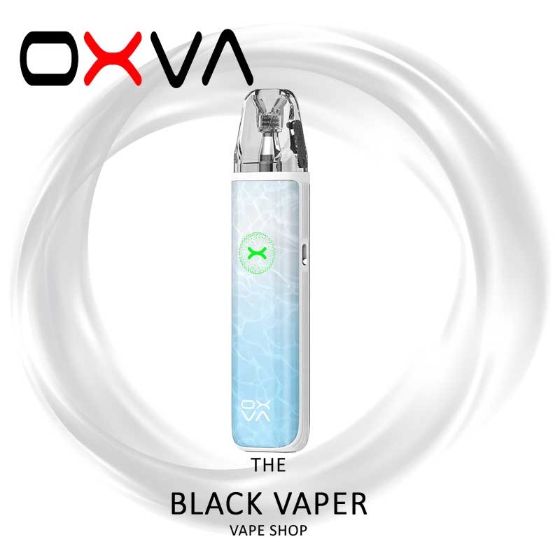 Xlim Go 2 de OXVA Pod Kit 1500mAh color celeste con diseño elegante y moderno