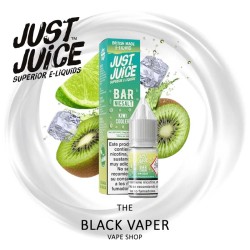 Kiwi Cooler 10ml Just Juice Bar Salts sales de nicotina sabor kiwi lima pepino y hielo