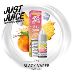 Peach Pineapple 10ml Just Juice Bar Salts sales de nicotina sabor melocotón piña y hielo