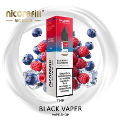 Blueberry Raspberry 10ml Nicorefill Nic Salts con sabor a arándano y frambuesa con frescor