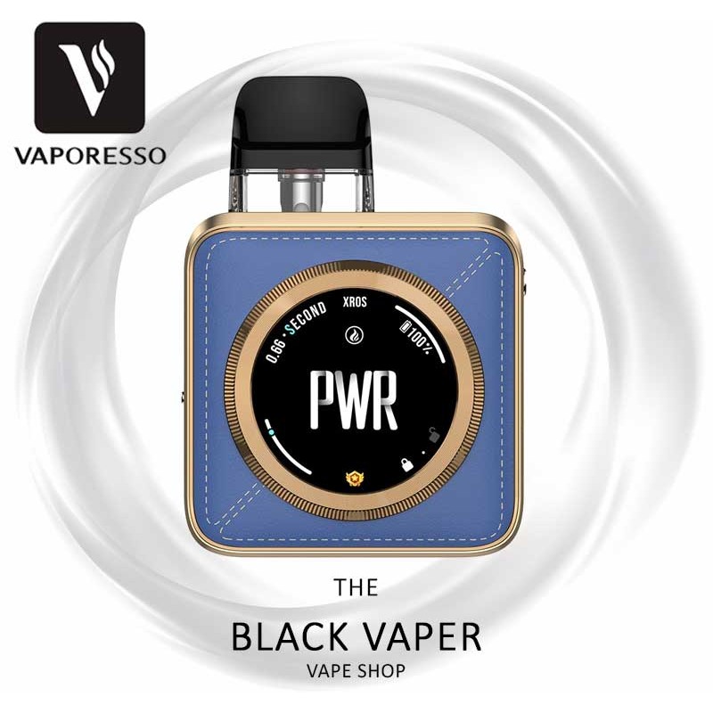 Compra Xros 5 Nano 1600mAh de Vaporesso de color blue-leatherette