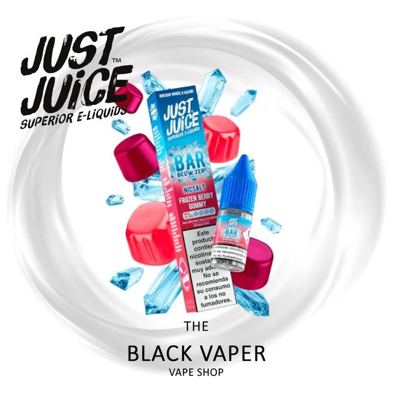 Frozen Berry Gummy Below Zero Salts 10ml | Just Juice