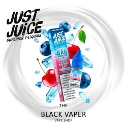 Compra Blue Cherry Blast 10ml de Just Juice Below Zero Salts con sabor a Arándano, cereza, hielo.