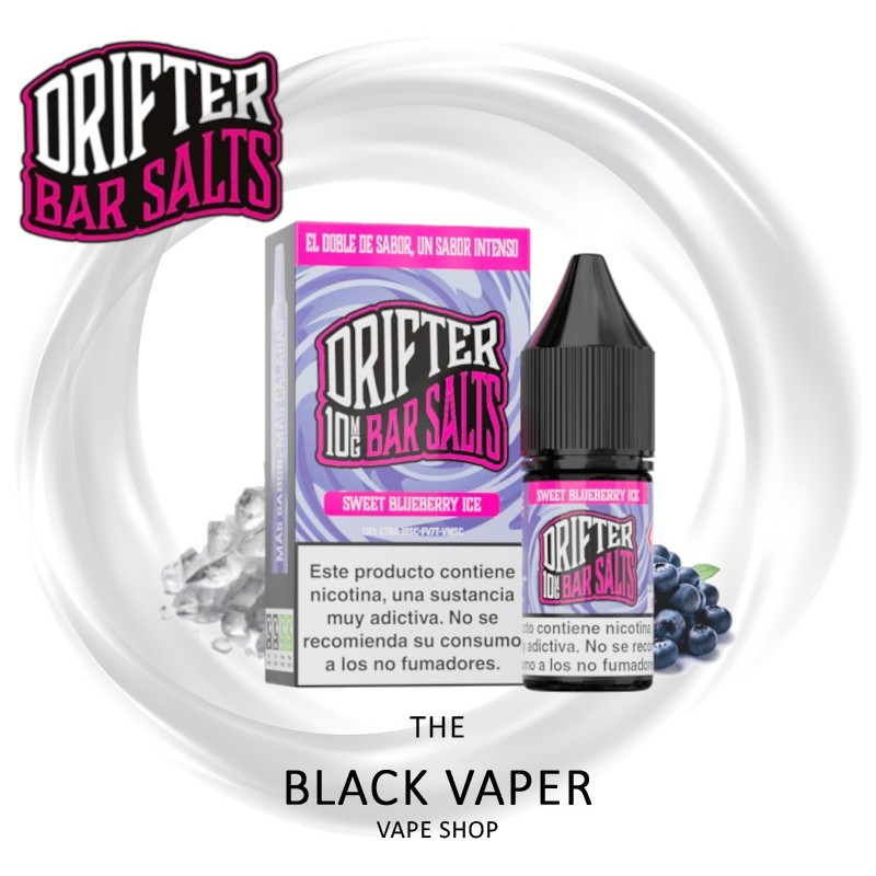 Juice Sauz Drifter Bar Salts Sweet Blueberry Ice 10ml sales de nicotina arándano dulce con frescor para pod