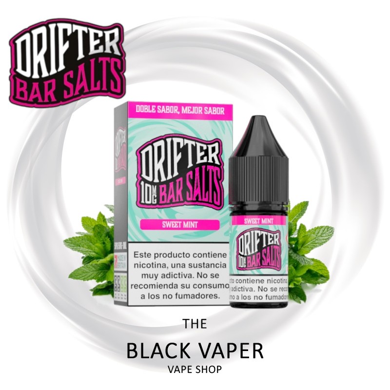 Juice Sauz Drifter Bar Salts Sweet Mint 10ml sales de nicotina menta dulce refrescante para pod