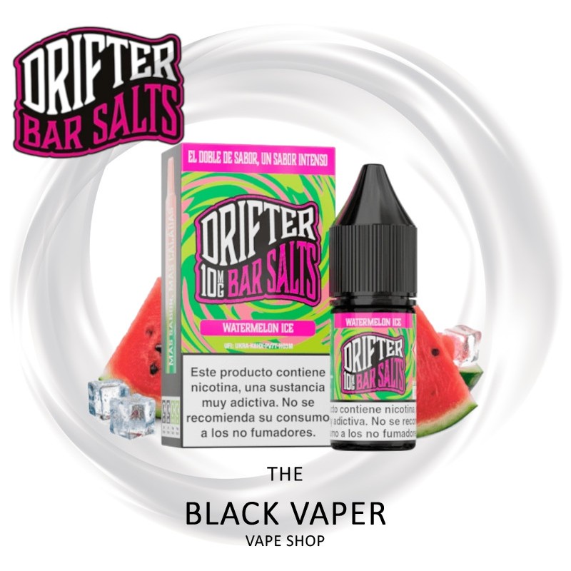 Juice Sauz Drifter Bar Salts Watermelon Ice 10ml sales de nicotina sandía con frescor para pod