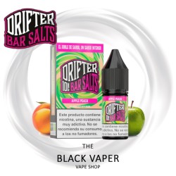 Juice Sauz Drifter Bar Salts Apple Peach 10ml sales de nicotina manzana jugosa y melocotón dulce para pod