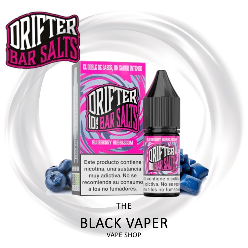 Juice Sauz Drifter Bar Salts Blueberry Bubblegum Ice 10ml sales de nicotina arándano chicle hielo para pod