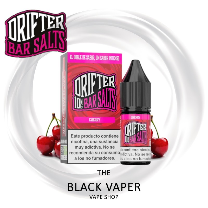 Juice Sauz Drifter Bar Salts Cherry 10ml sales de nicotina cereza madura para pod