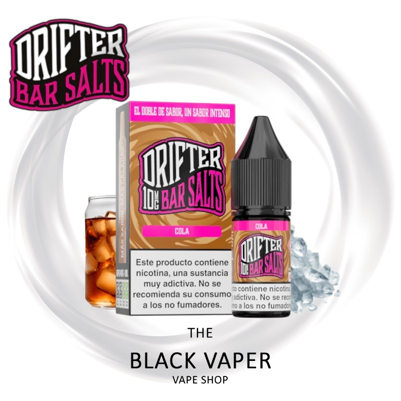 Juice Sauz Drifter Bar Salts Cola 10ml sales de nicotina sabor refresco de cola para pod
