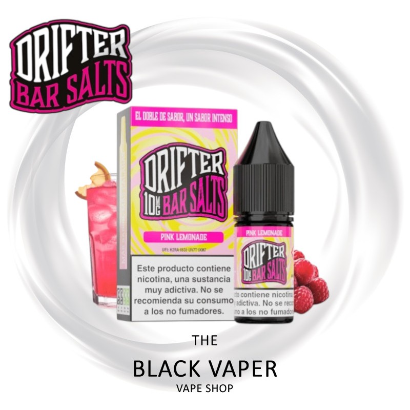 Juice Sauz Drifter Bar Salts Pink Lemonade 10ml sales de nicotina limonada rosa para pod