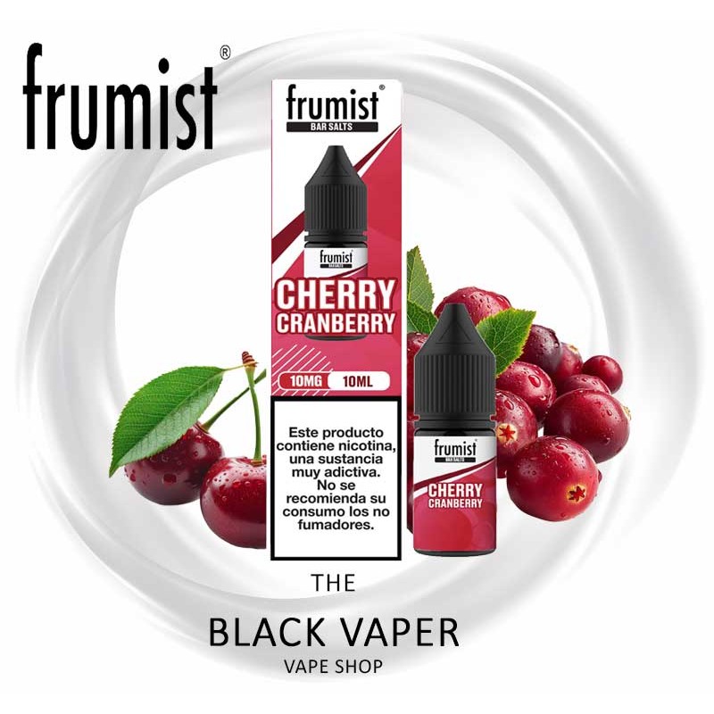 Cherry Cranberry 10ml Frumist Salts sales de nicotina cereza arándano rojo para pod