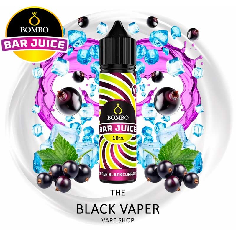 Super Blackcurrant 10ml 60ml Longfill Bombo Bar Juice sabor grosella negra madura intensa