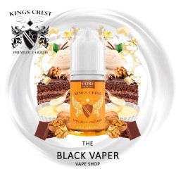 Don Juan Custard 10ml 30ml Longfill Kings Crest Core Edition sabor chocolate pecán crema batida y natilla