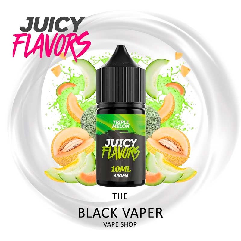 Triple Melon 10ml 30ml Longfill Juicy Flavors sabor melón dulce intenso