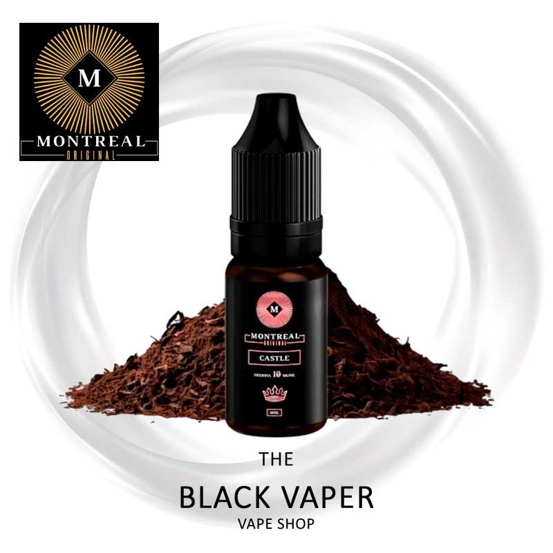 Montreal Original Salts Castle 10ml sales de nicotina sabor tabaco americano para dispositivos pod