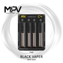 Cargador C4 MPV para 4 baterías compatible 18650 21700 Li-Ion NiMH NiCad