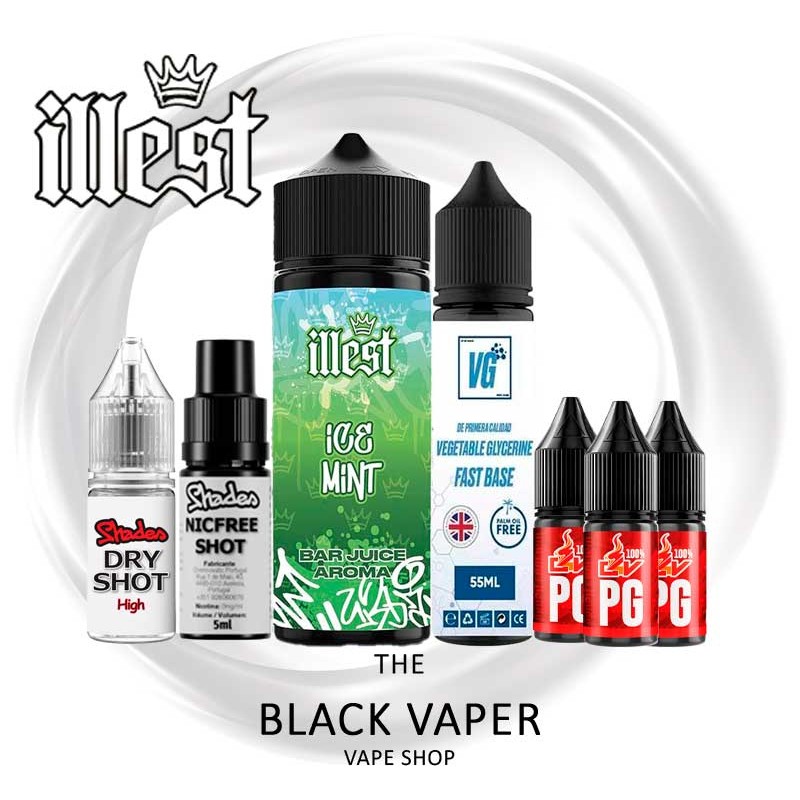 Pack Ice Mint 30/120ml Illest sabor menta helada intensa refrescante