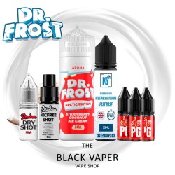 Pack Strawberry Coconut Ice Cream 24/120ml Dr Frost sabor fresa coco helado con hielo