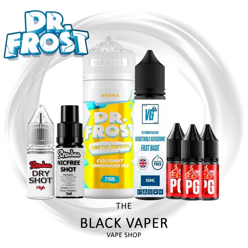Coconut Lemonade Ice 24/120ml Dr Frost | Longfill