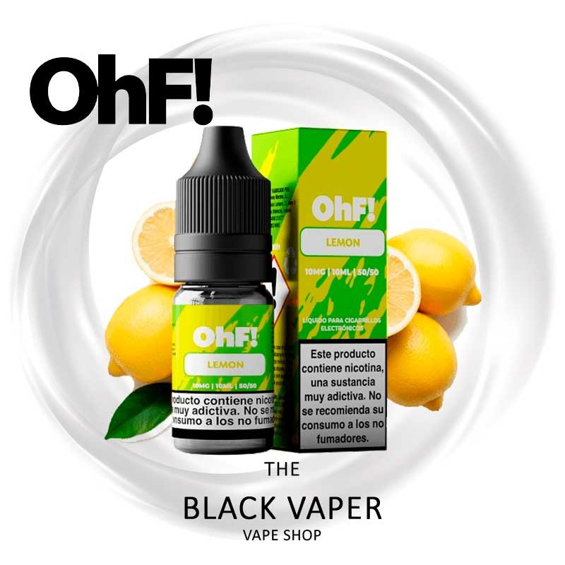 OhF! Salts Fruits Lemon 10ml sales de nicotina sabor limón cítrico para pod