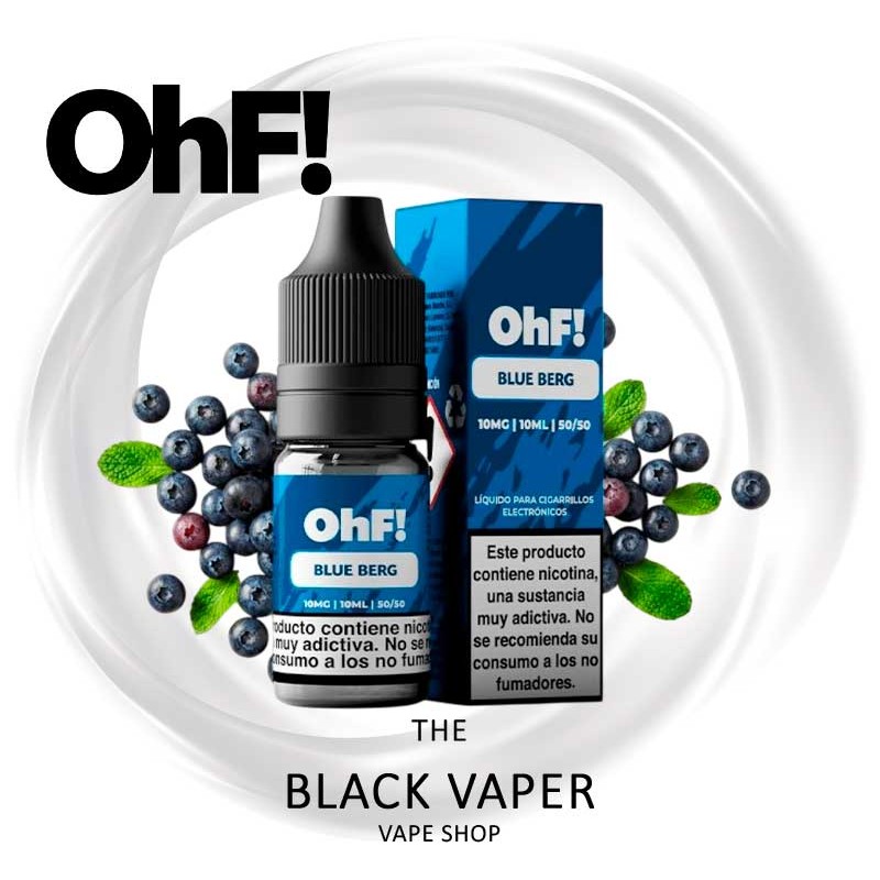 OhF! Salts Fruits Blue Berg 10ml sales de nicotina sabor arándano y mentol para pod