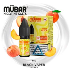 Apple Peach 10ml Mübar Salts sales de nicotina manzana y melocotón para pod