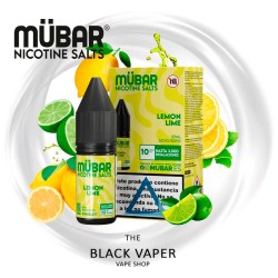 Lemon Lime 10ml Mübar Salts sales de nicotina limón y lima para pod