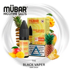 Sour Mango Pineapple 10ml Mübar Salts sales de nicotina mango y piña para pod