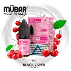 Triple Cherry 10ml Mübar Salts sales de nicotina cereza para pod