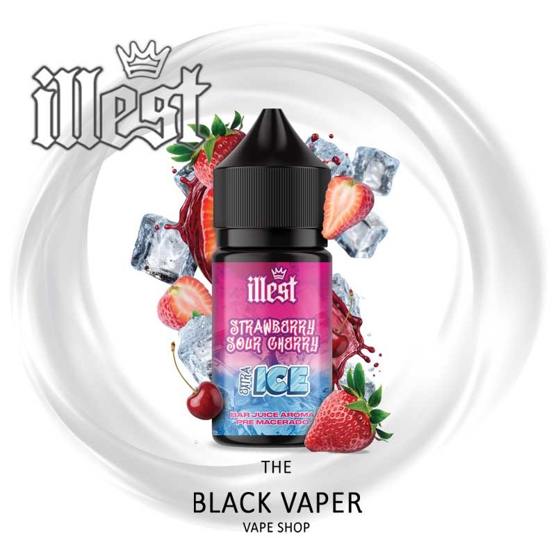 Fresa dulce, cereza ácida y potente Extra Ice.