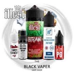 Pack Strawi 20/120ml Illest Salts sabor fresa y kiwi