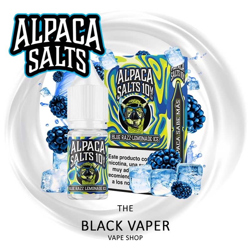 Blue Razz Lemonade Ice Alpaca Salts - Sales de Nicotina de Frambuesa Azul, Limonada y Hielo