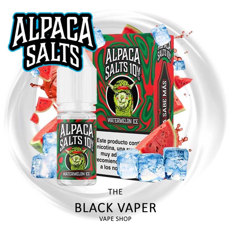 Watermelon Ice Alpaca Salts - Sales de Nicotina de Sandía y Hielo