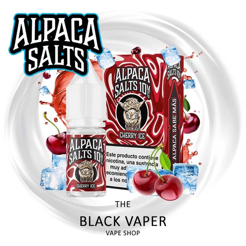 Cherry Ice Alpaca Salts - Sales de Nicotina de Cerezas Maduras y Hielo