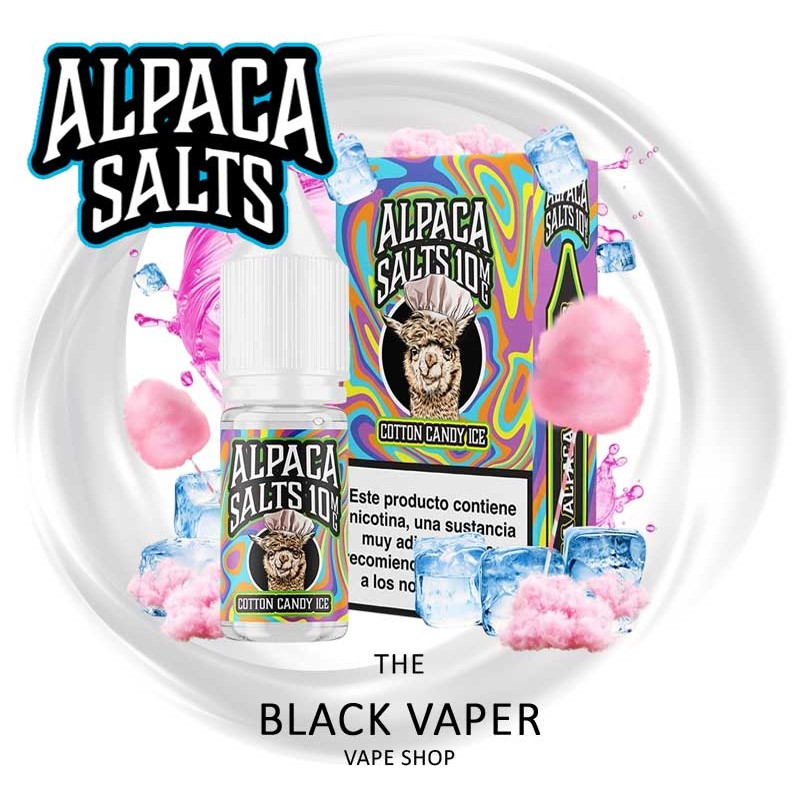 Cotton Candy Ice Alpaca Salts - Sales de Nicotina de Algodón de Azúcar y Hielo