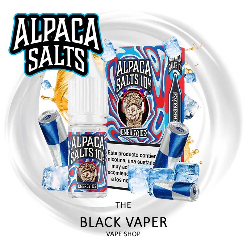 Energy Ice Alpaca Salts - Sales de Nicotina de Bebida Energética y Hielo