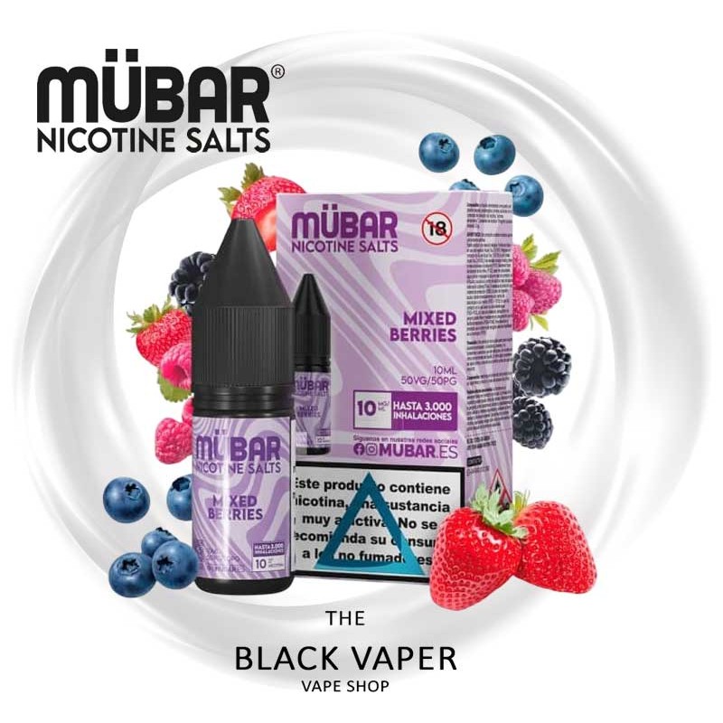 Mixed Berries Mübar Salts - Sales de Nicotina de Frutos Rojos