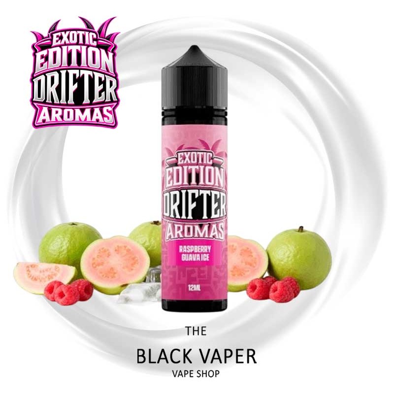 Aroma Exotic Raspberry Guava Ice 12ml/60ml Drifter - Frambuesa, guayaba y hielo