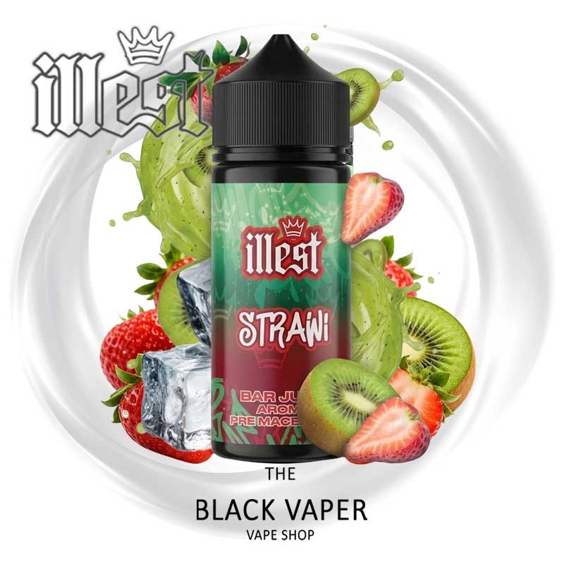 Aroma Strawi 20ml/120ml Longfill Illest - Fresa y kiwi