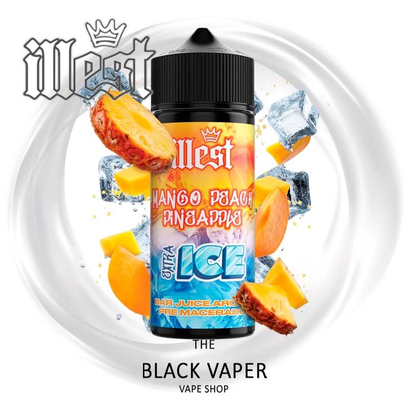 Aroma Mango Peach Pineapple Extra Ice 20ml/120ml Illest - Mango, melocotón y piña