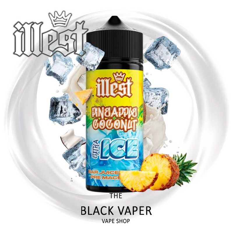 Aroma Pineapple Coconut Extra Ice 20ml/120ml Illest - Piña y coco