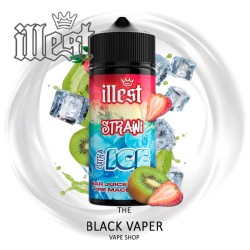 Aroma Strawi Extra Ice 20ml/120ml Illest - Fresa, kiwi y Extra Ice