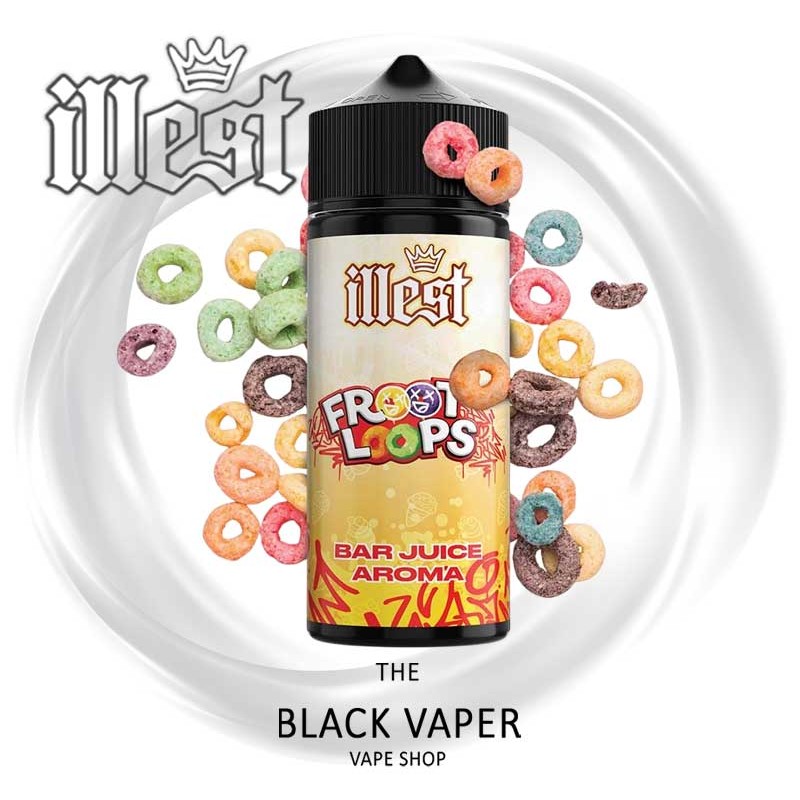 Aroma Frooty Loops 30ml/120ml Longfill Illest - Cereales frutales y leche cremosa